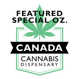 Canada Cannabis Dispensary Featured Special oz 1