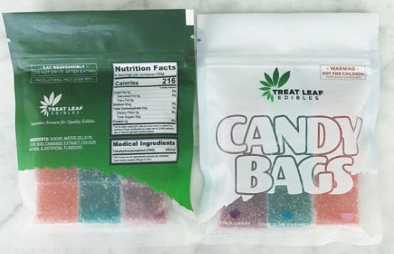 Treat Leaf Edibles Candy Bags Original 40mg 9 Pack Gummy 4