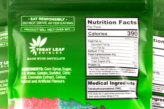 Treat Leaf Edibles Candy Bags Original 40mg 9 Pack Gummy 5