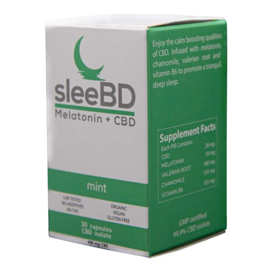 Sleebd Sleep CBD Mint 600mg CBD