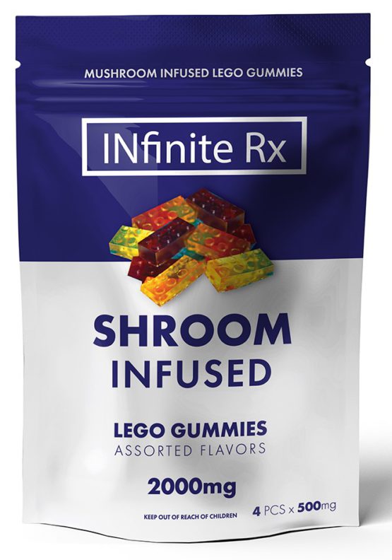 INfinite Rx Shroom Infused Lego Gummies Edibles
