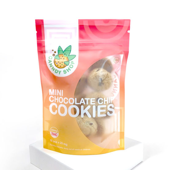 Canndy Shop Edibles THC Mini Chocolate Chip Cookies