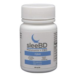 SleeBD CBD Sleep Aid Raw Capsules