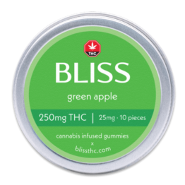 bliss tin 250 green apple