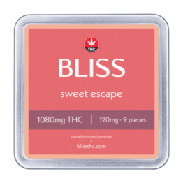 Bliss Sweet Escape THC Cannabis Infused Gummies Edibles