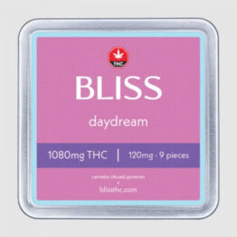 Bliss Daydream THC Cannabis Infused Gummies Edibles 120mg Tin