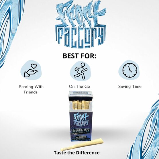 Frost Factory Pre Roll Pack Premium Cannabis Flower Best For