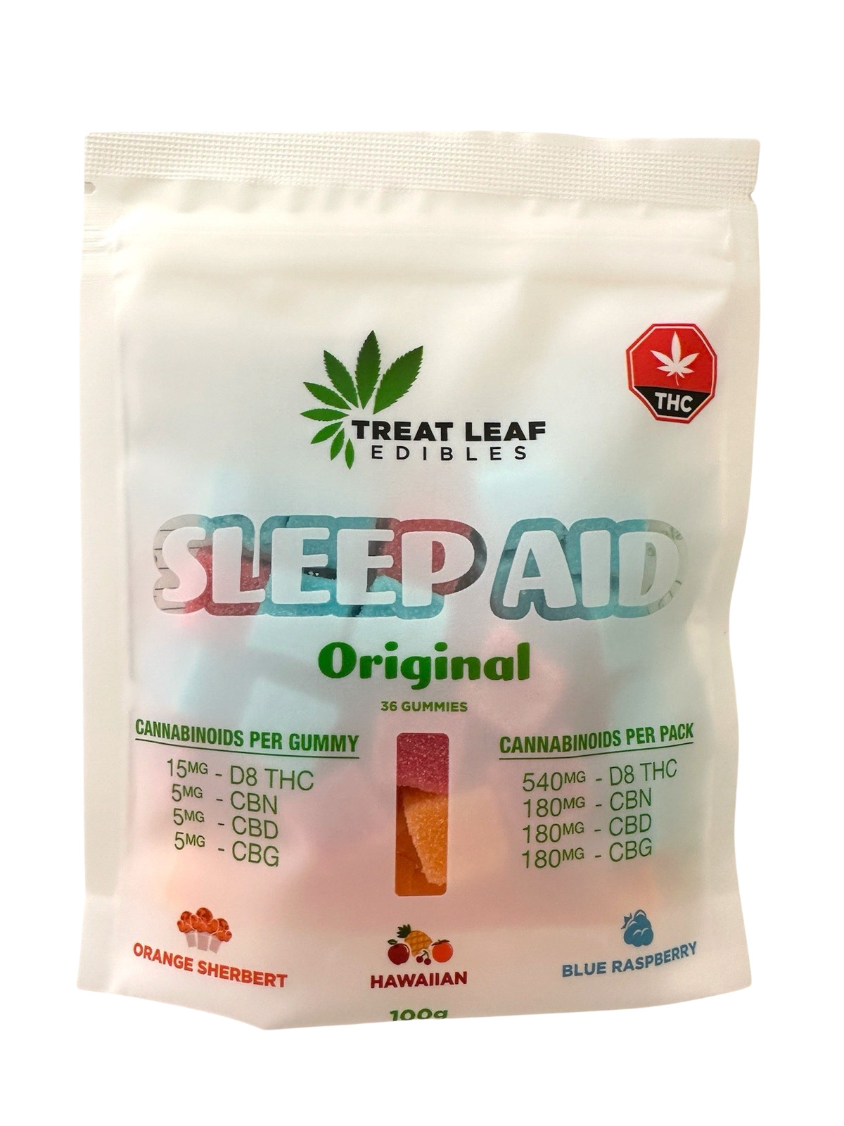 Treat Leaf Sleep Aid Edible Gummy