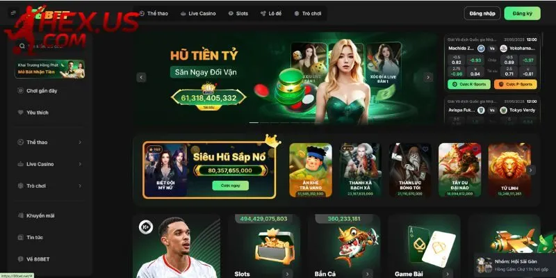 86BET – Trải Nghiệm Rinh Thưởng Cực Khủng Qua Nhà Cái Uy Tín