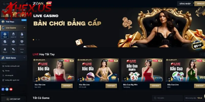 Giới thiệu sơ nét thông tin về nhà cái ZO88 cho bạn mới