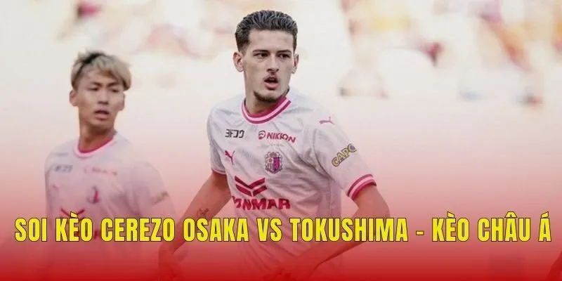 Soi kèo Cerezo Osaka vs Tokushima - kèo châu Á