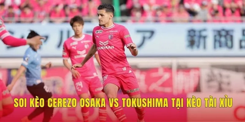 Soi kèo Cerezo Osaka vs Tokushima tại kèo tài xỉu