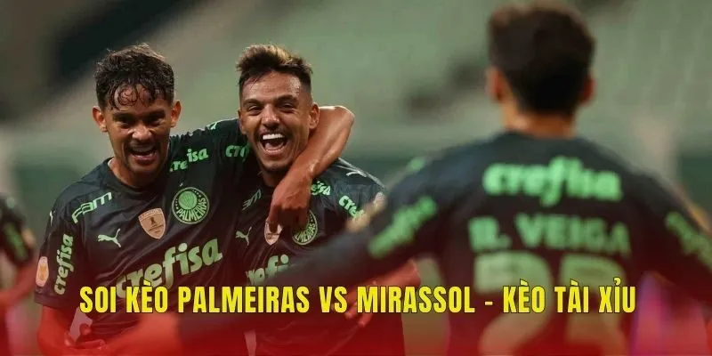 Soi kèo Palmeiras vs Mirassol - Kèo tài xỉu